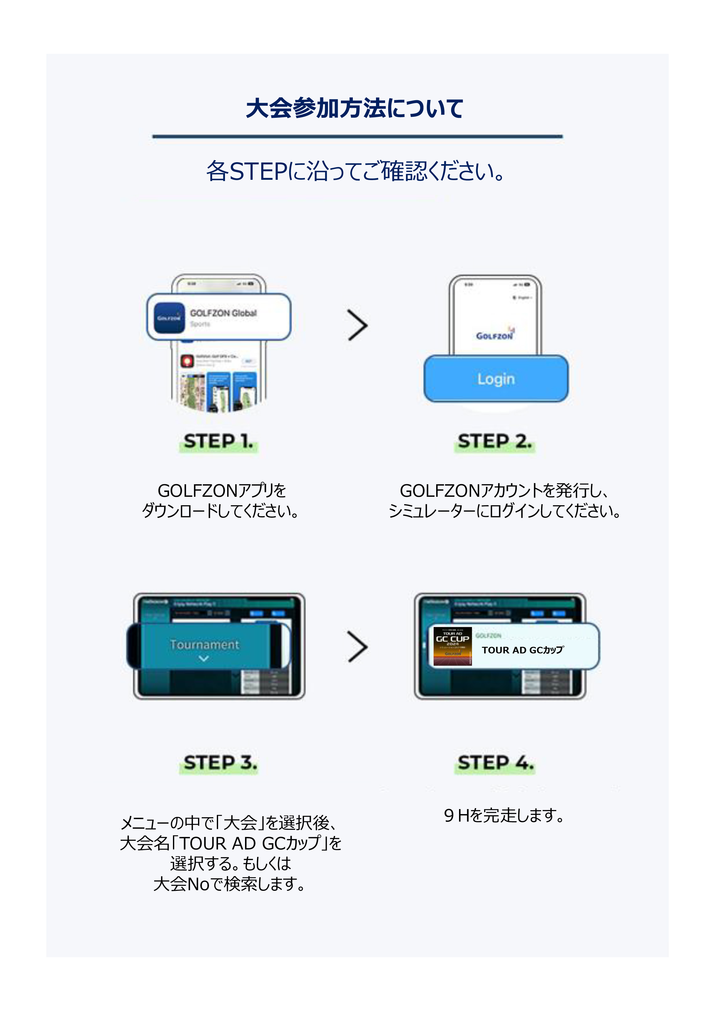 大会参加方法について