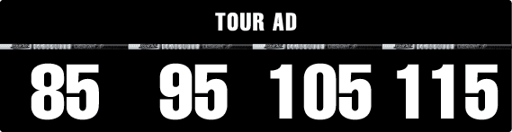 TOUR AD IRON 85-115 | グラファイト デザイン